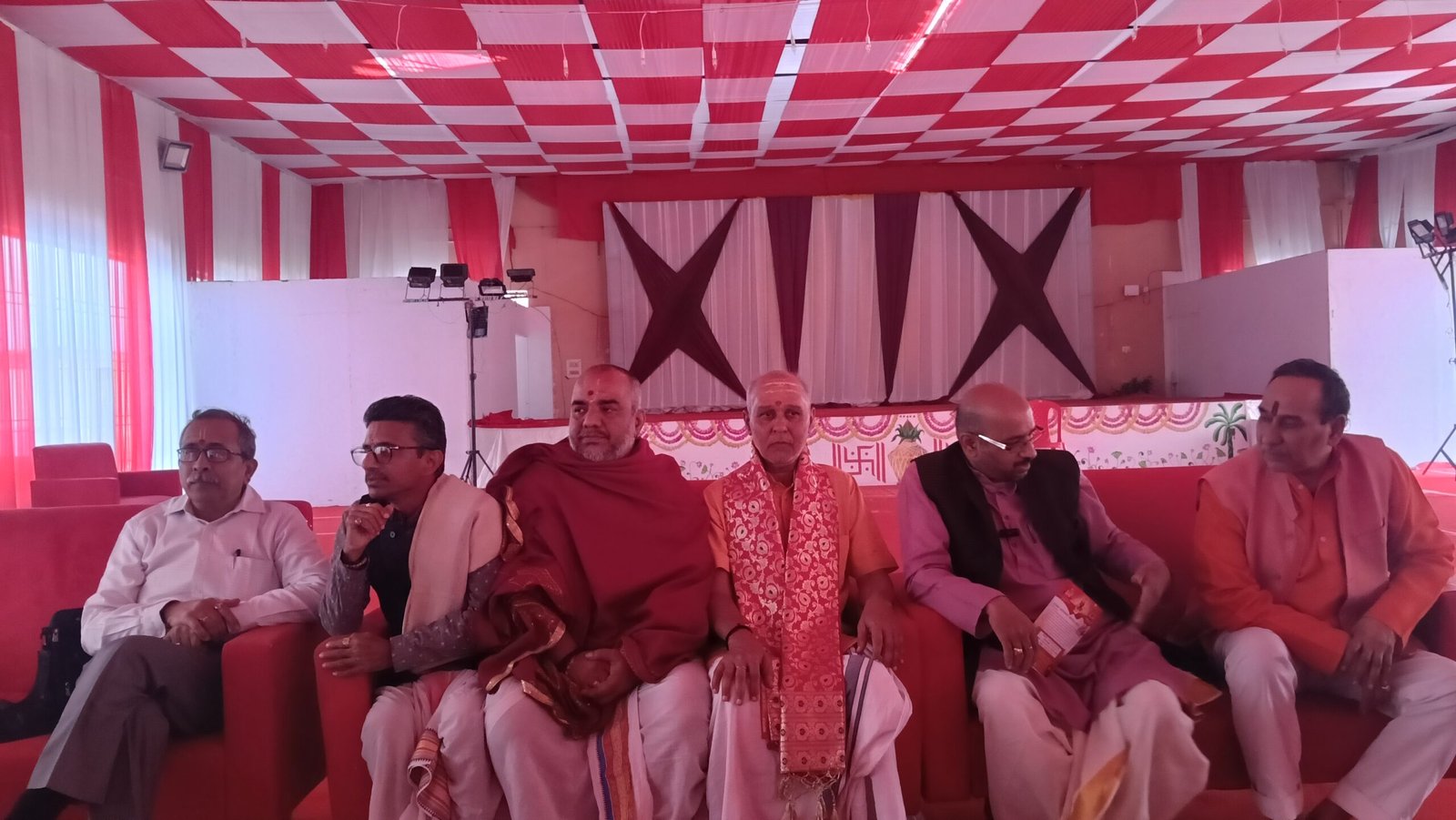 दंडक्रम पारायण कर्ता अभिनंदन समारोह,श्रृंगेरी मठ।।